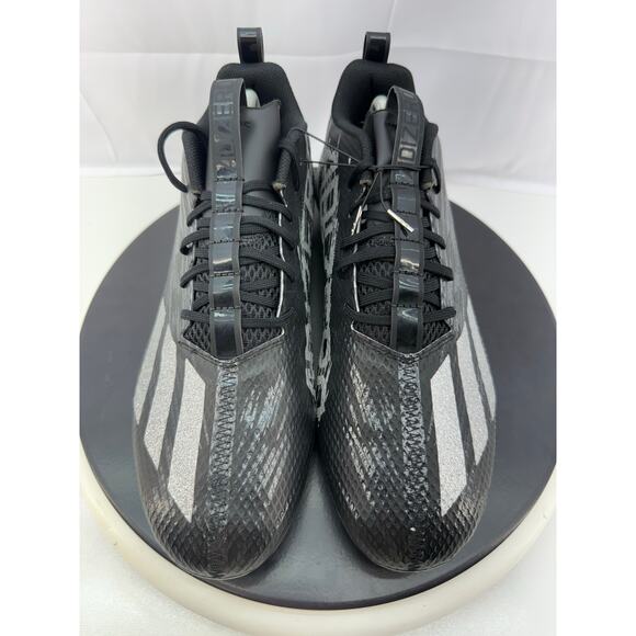 adidas Adizero Spark Mens Size 11 Black Night Metallic Football Cleats GV9085‎ main image 4